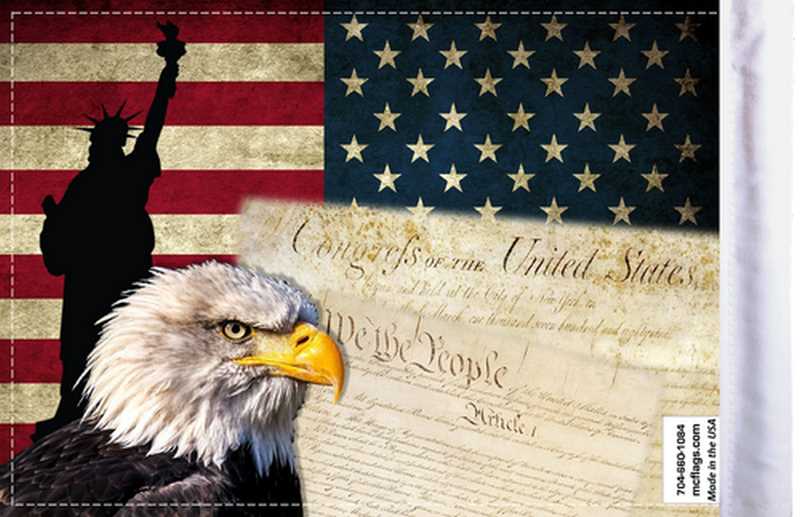 US Constitution w Eagle